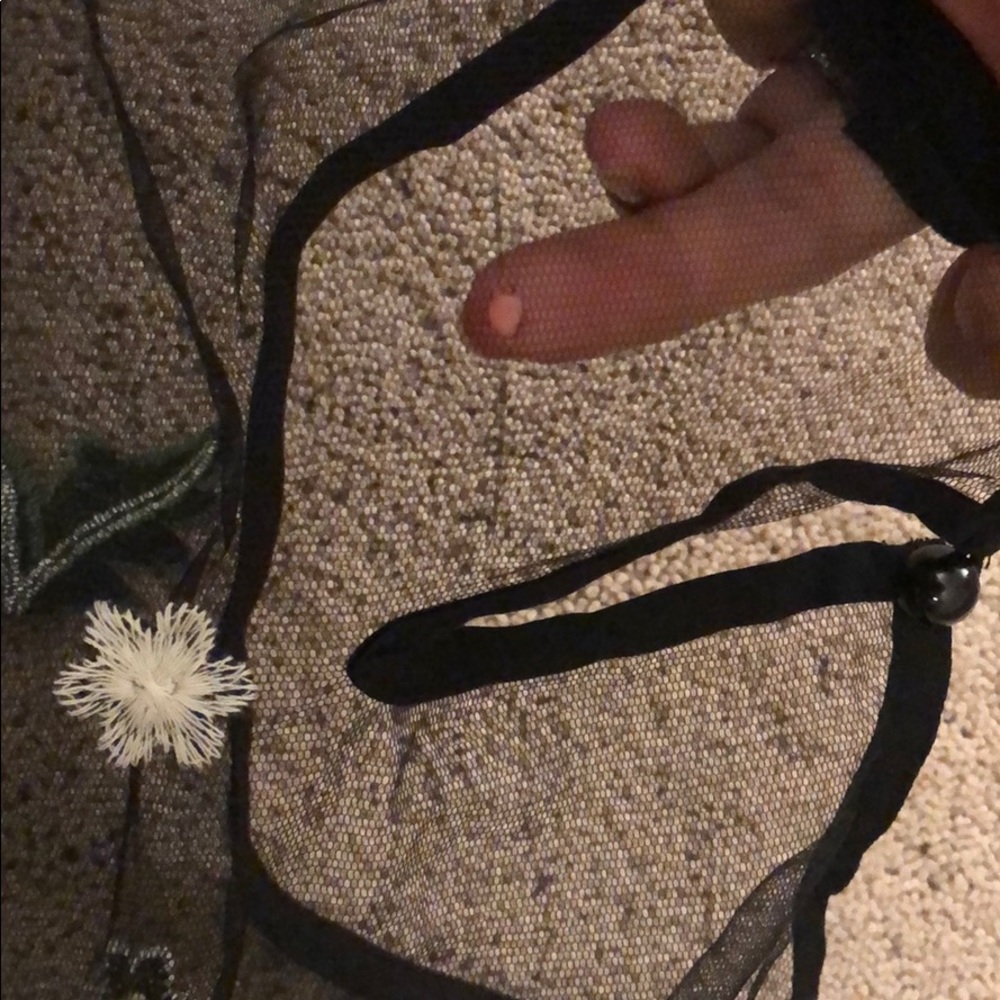 🔆Gorgeous Shein embroidered top, size Small, NEW - Picture 5 of 8